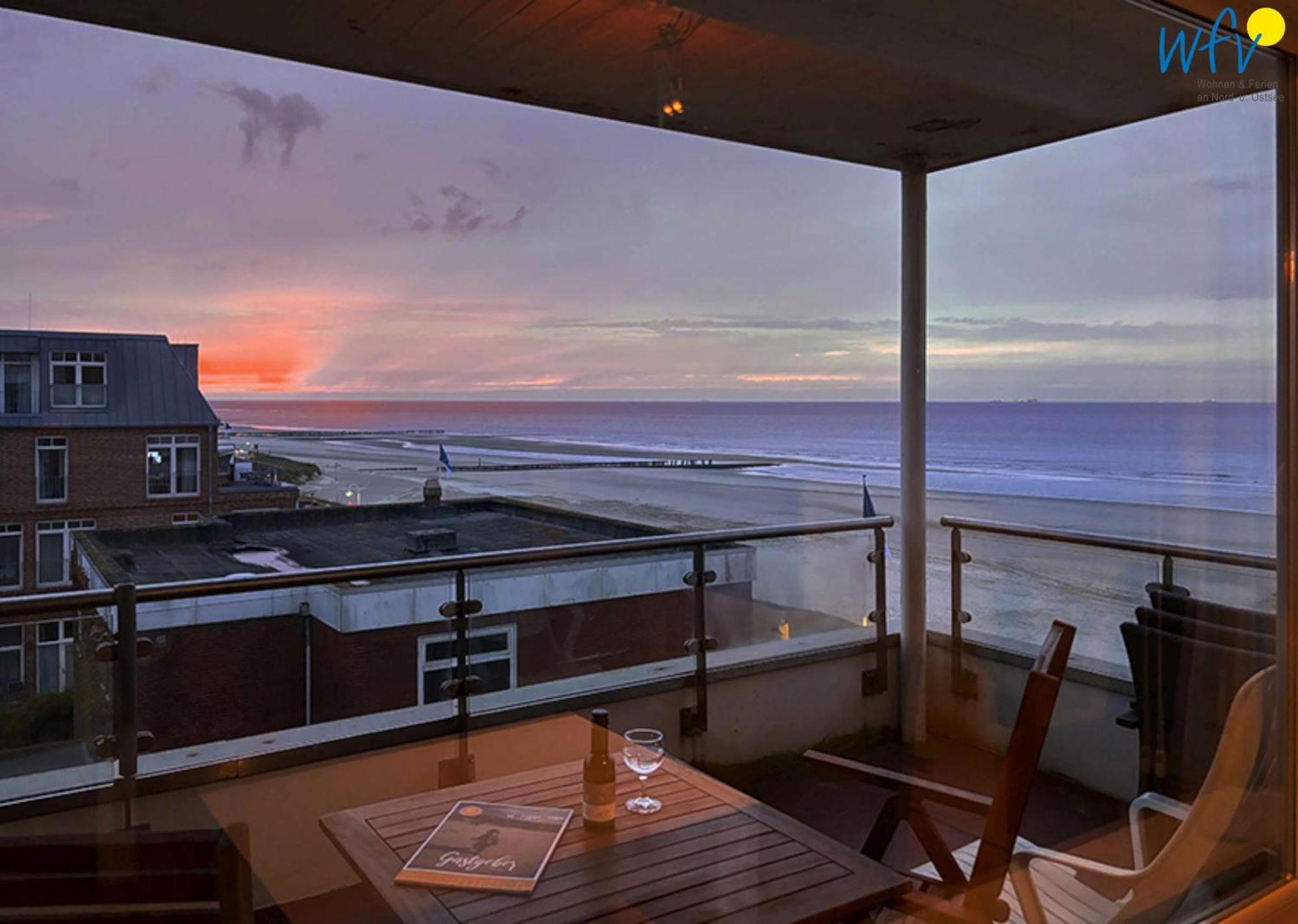 Haus Poseidon Ferienwohnung Nordseeblick Wangerooge Zewnętrze zdjęcie